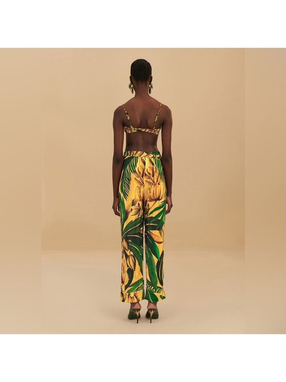 Farm Rio Yellow Bananart Pajama Pants - Picture 9 of 10